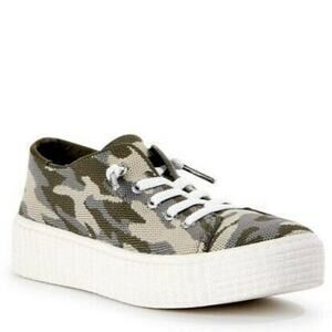 MADDEN NYC CAMO PLATFORM SNEAKERS 9.5 NEW IN BOX